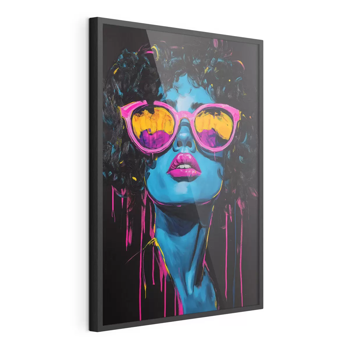 Poster Abstraktní portrét f51009