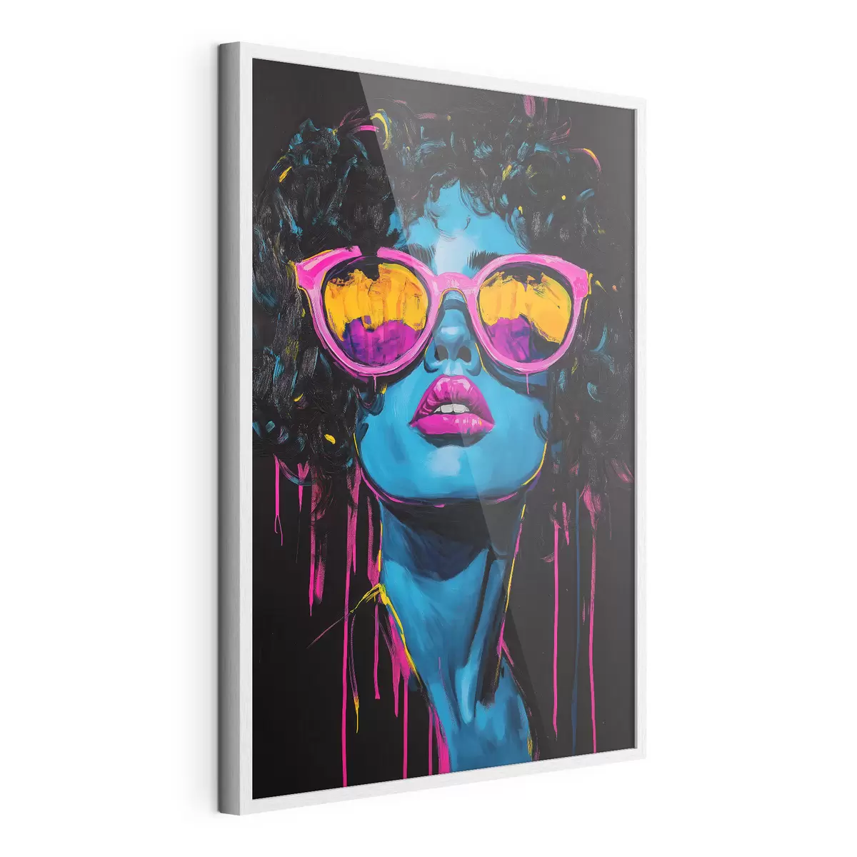 Poster Abstraktní portrét f51009