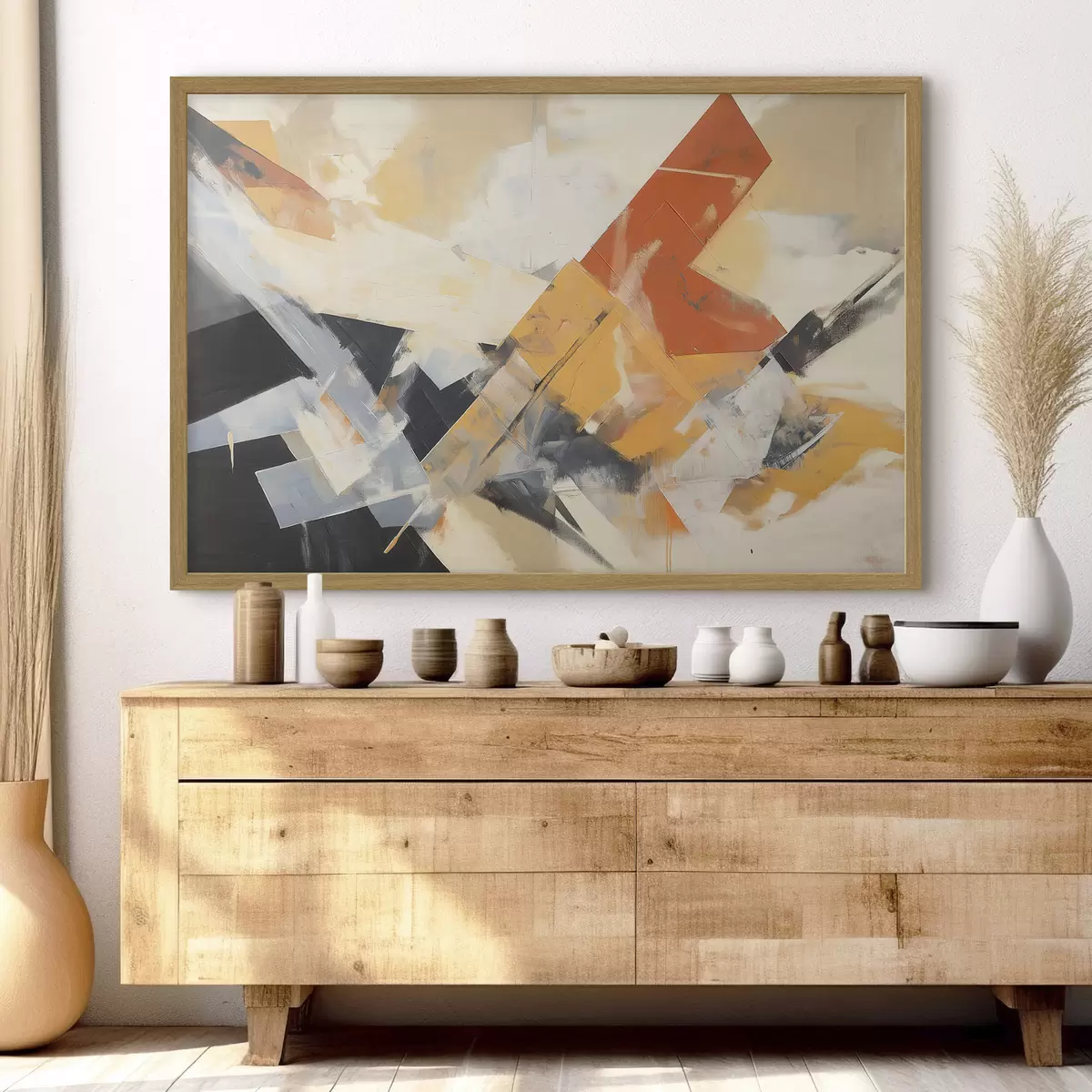 Poster Abstraktní geometrie f51014