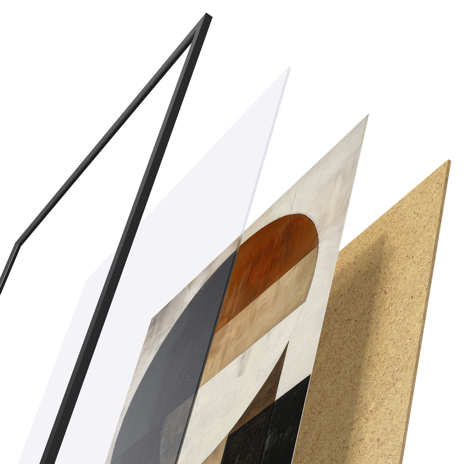 Poster Geometrické abstrakce f51017