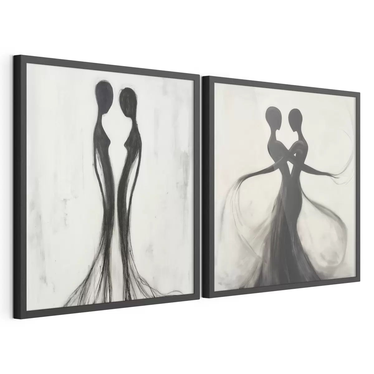 Poster Abstraktní siluety d31070