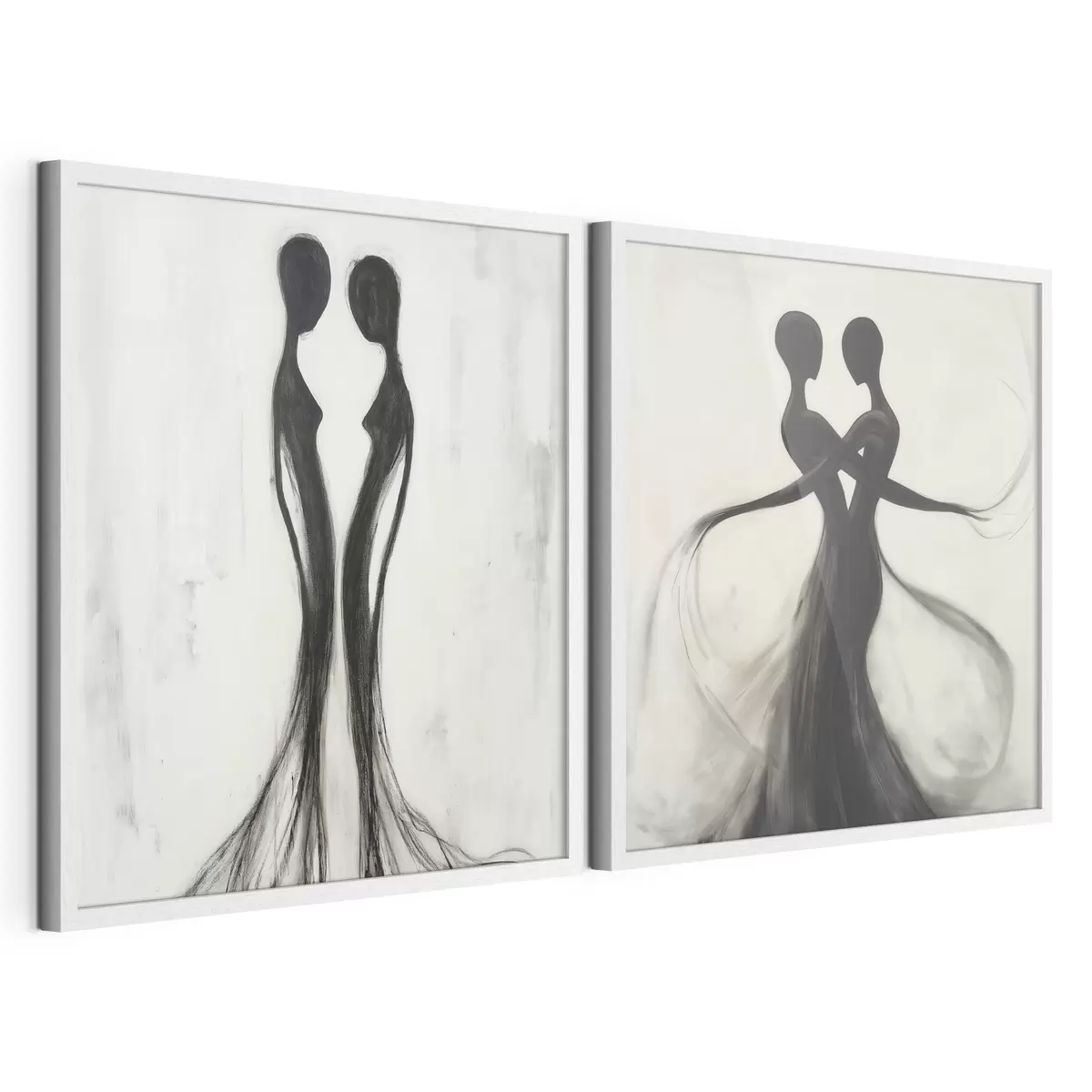 Poster Abstraktní siluety d31070