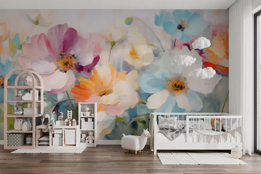 Fototapet Květinové pole w05827