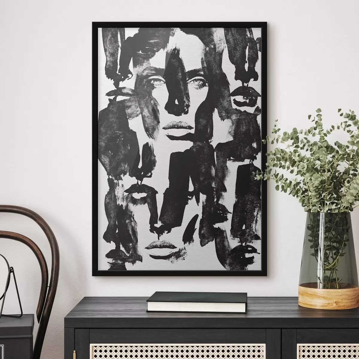 Poster Abstraktní portréty f50861
