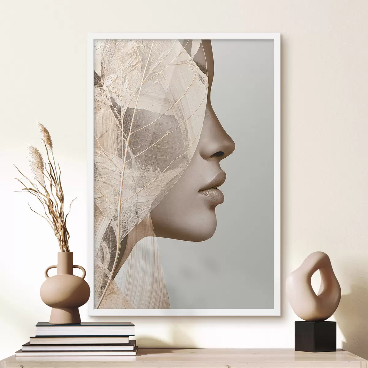 Poster Abstraktní portrét ženy f50865