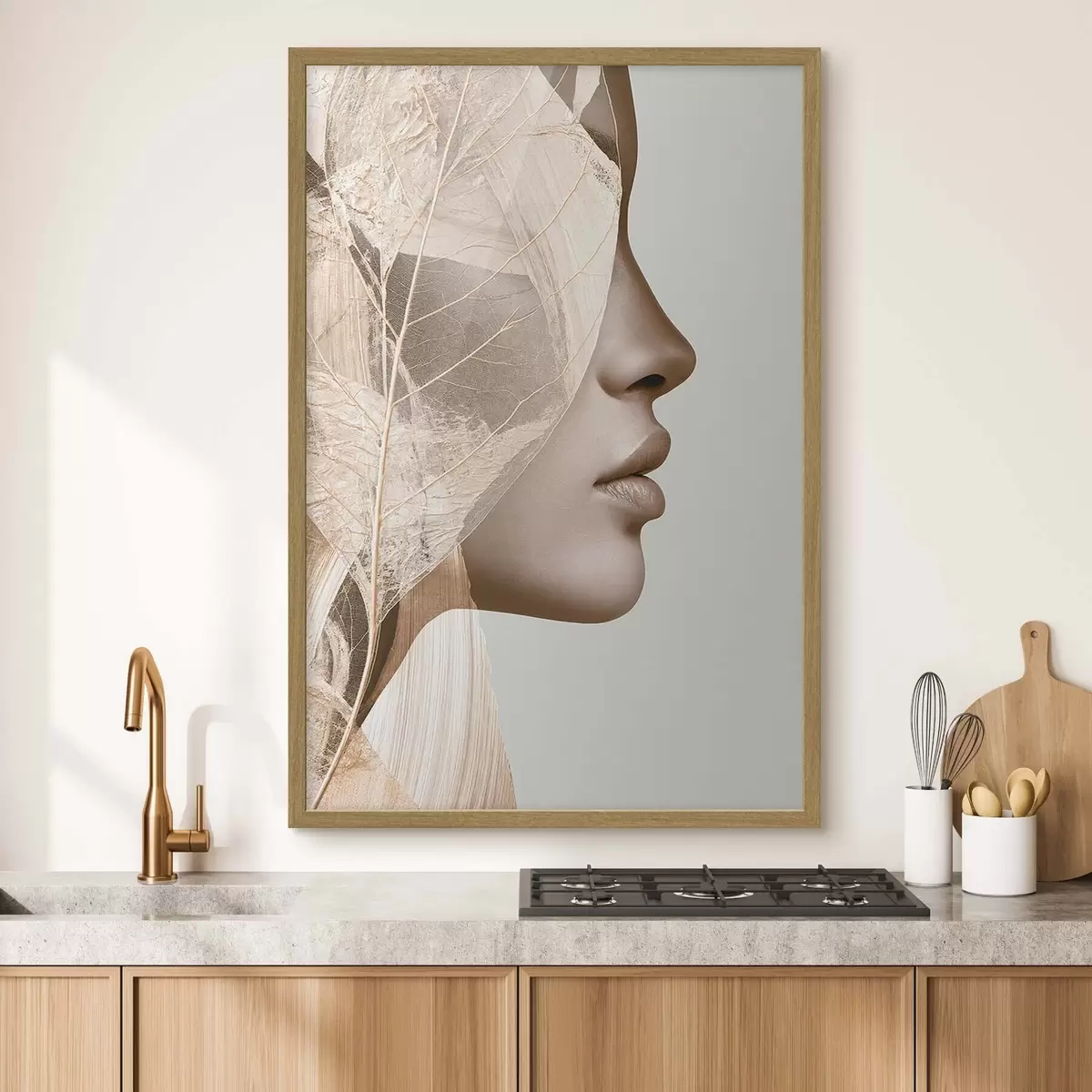 Poster Abstraktní portrét ženy f50865