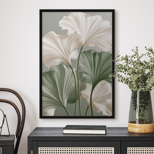 Plakát Jemné listy, Postery příroda, f50867bk : Uwalls
