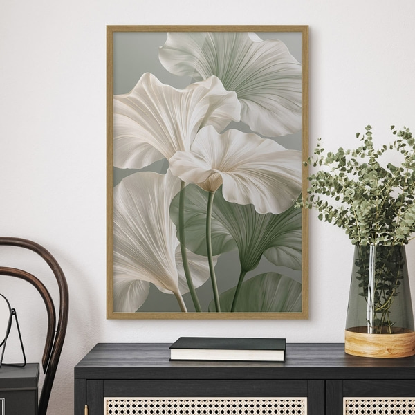Plakát Jemné listy, Postery příroda, f50868wo : Uwalls