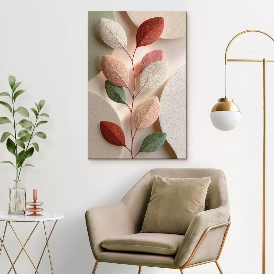 Fototapet Moderní botanická kompozice s50864