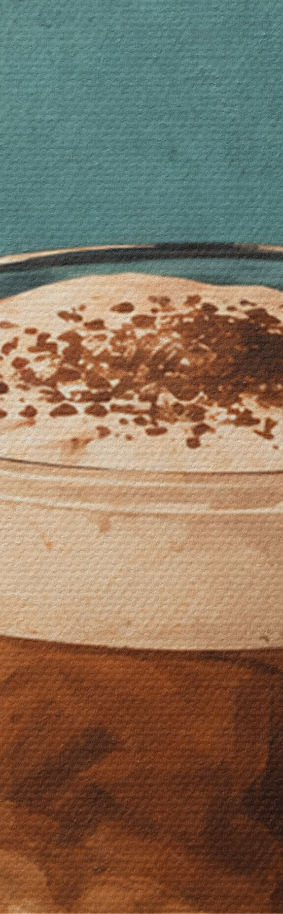 Obraz Lahodné macchiato za slunečného dne Č. s50875