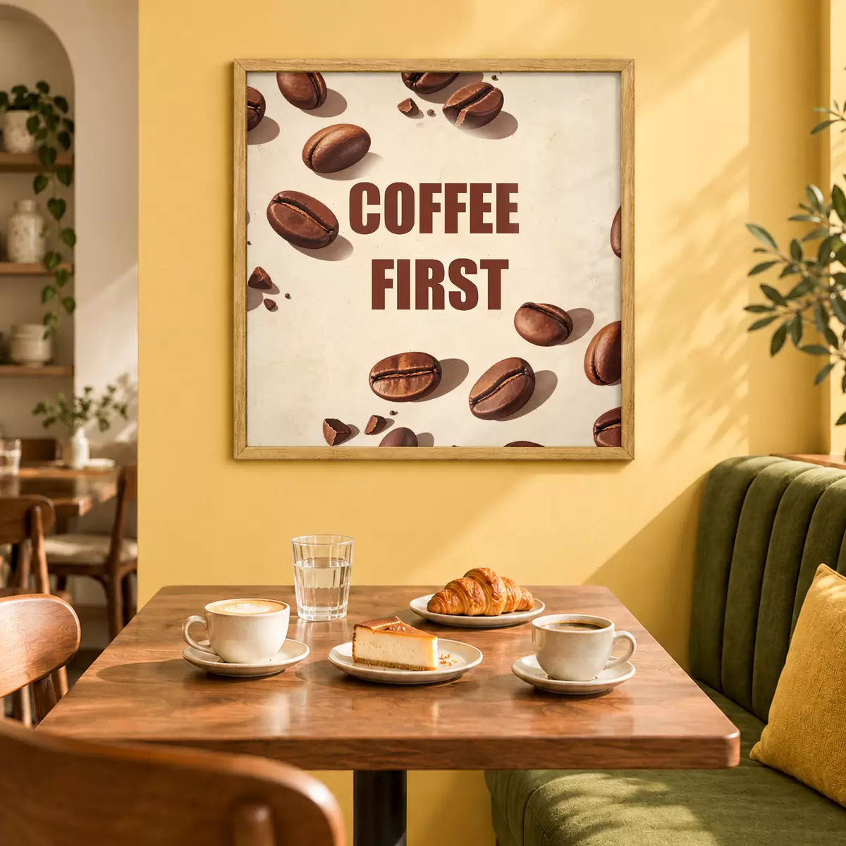 Poster Probuď se a uvař si kávu f50878