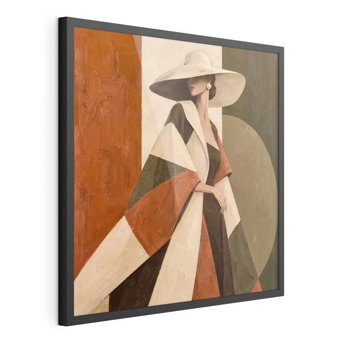 Poster Stylová elegance v zářivých barvách f50879