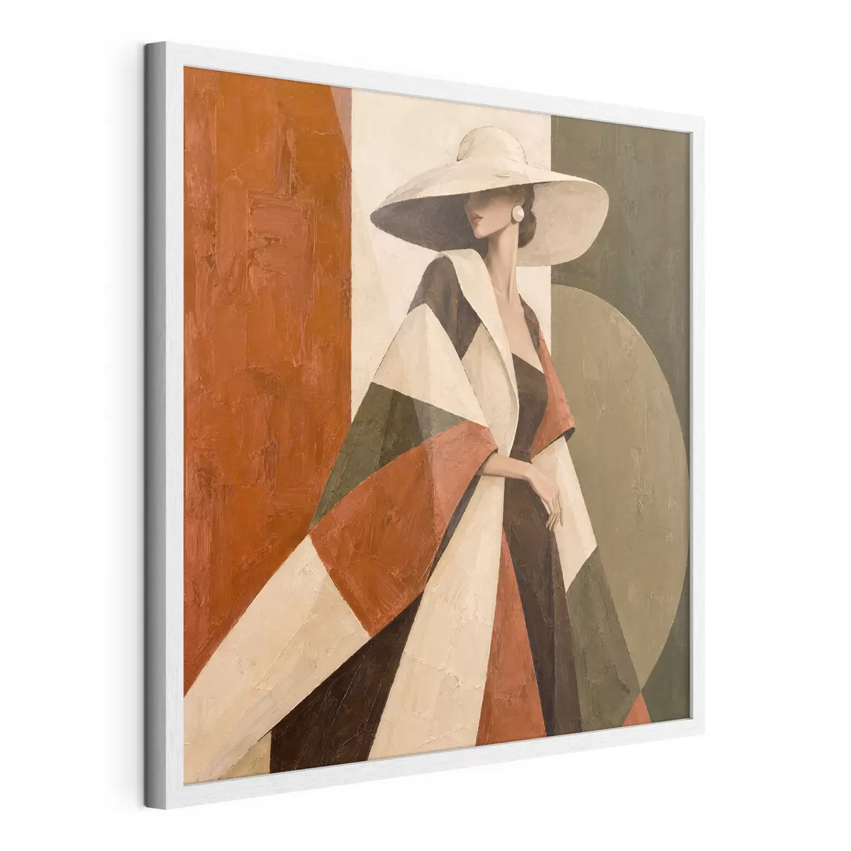 Poster Stylová elegance v zářivých barvách f50879