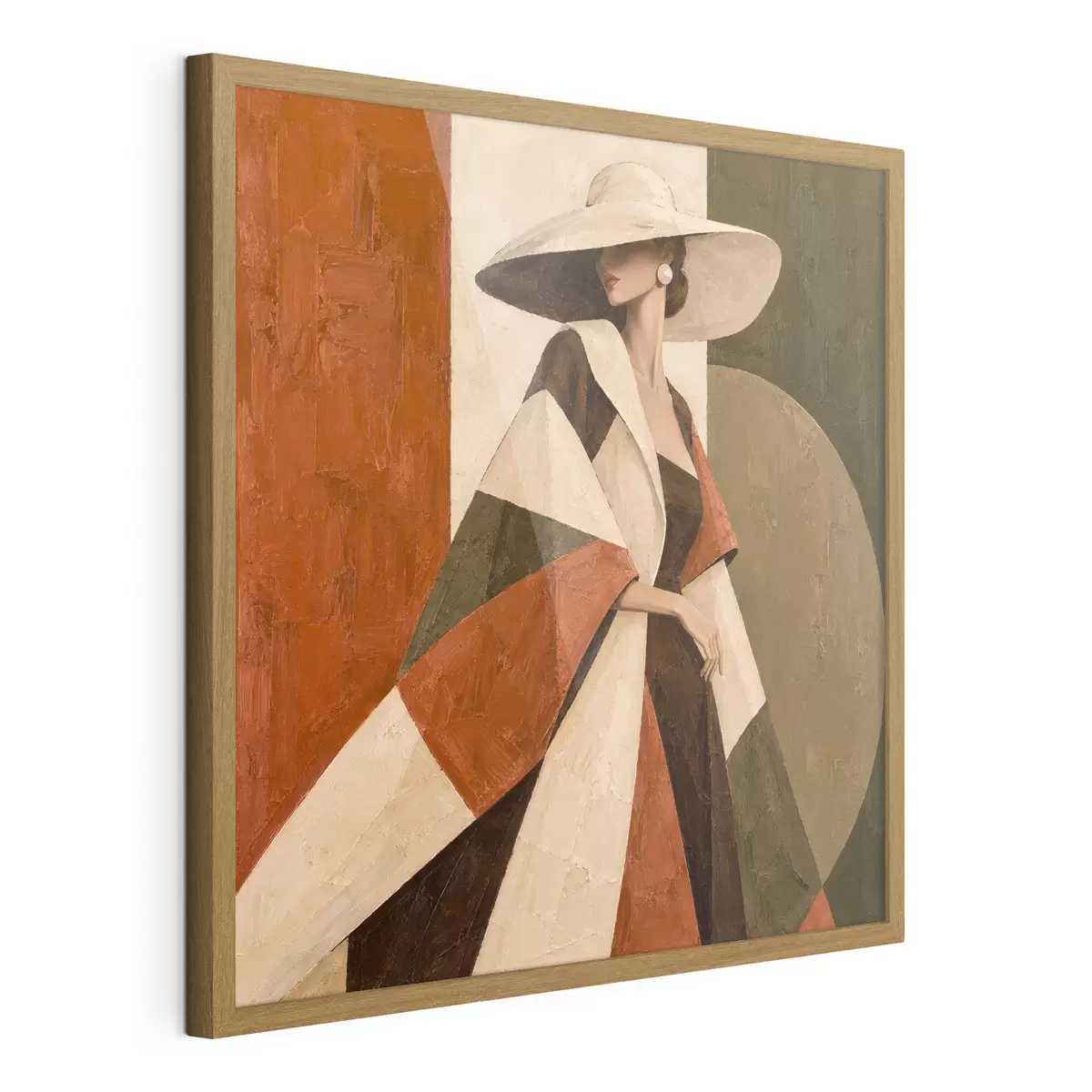 Poster Stylová elegance v zářivých barvách f50879