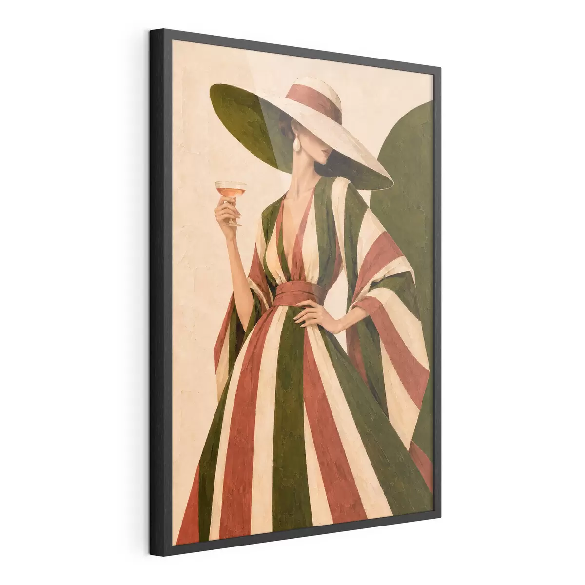Poster Elegantní styl s osvěžujícím nápojem f50880