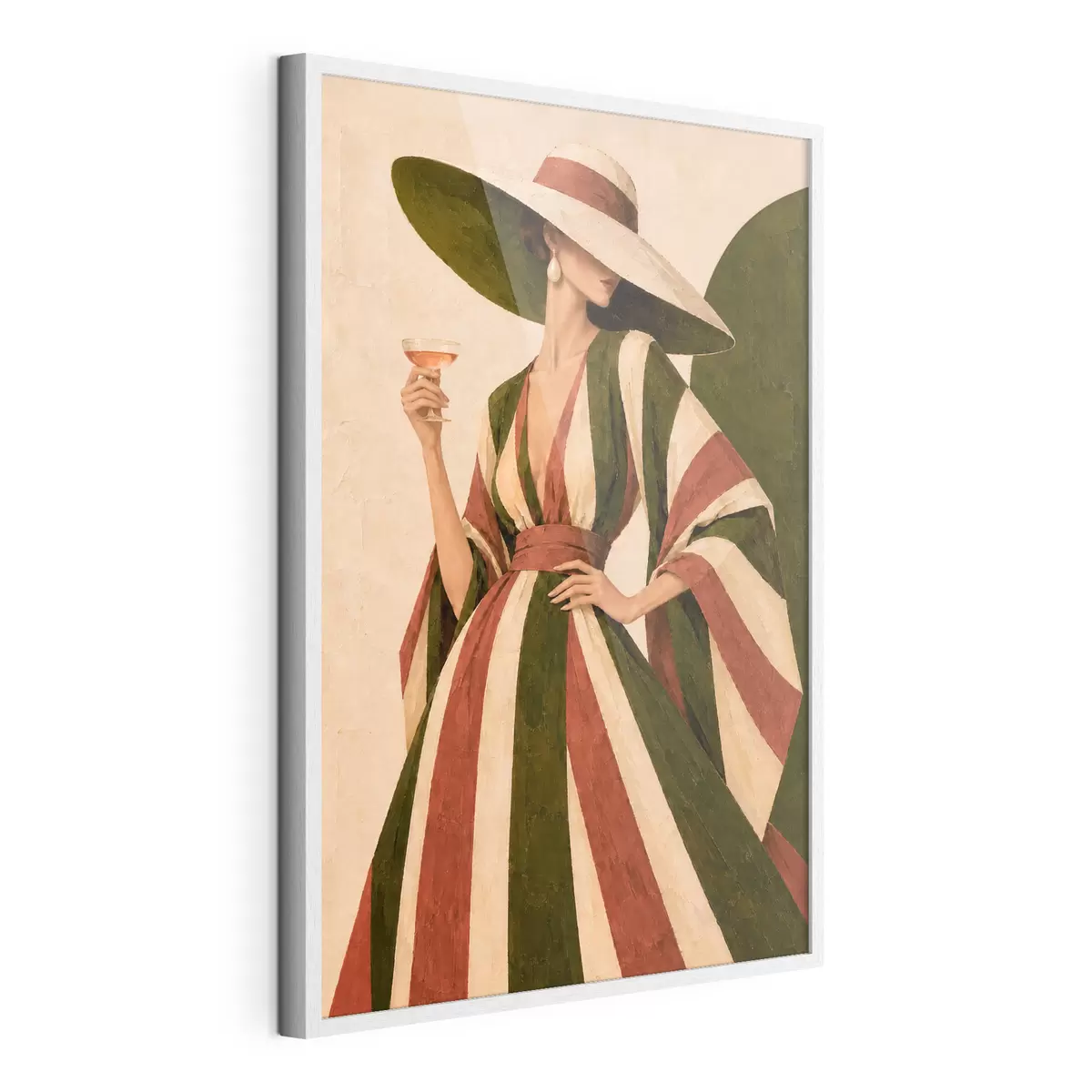 Poster Elegantní styl s osvěžujícím nápojem f50880