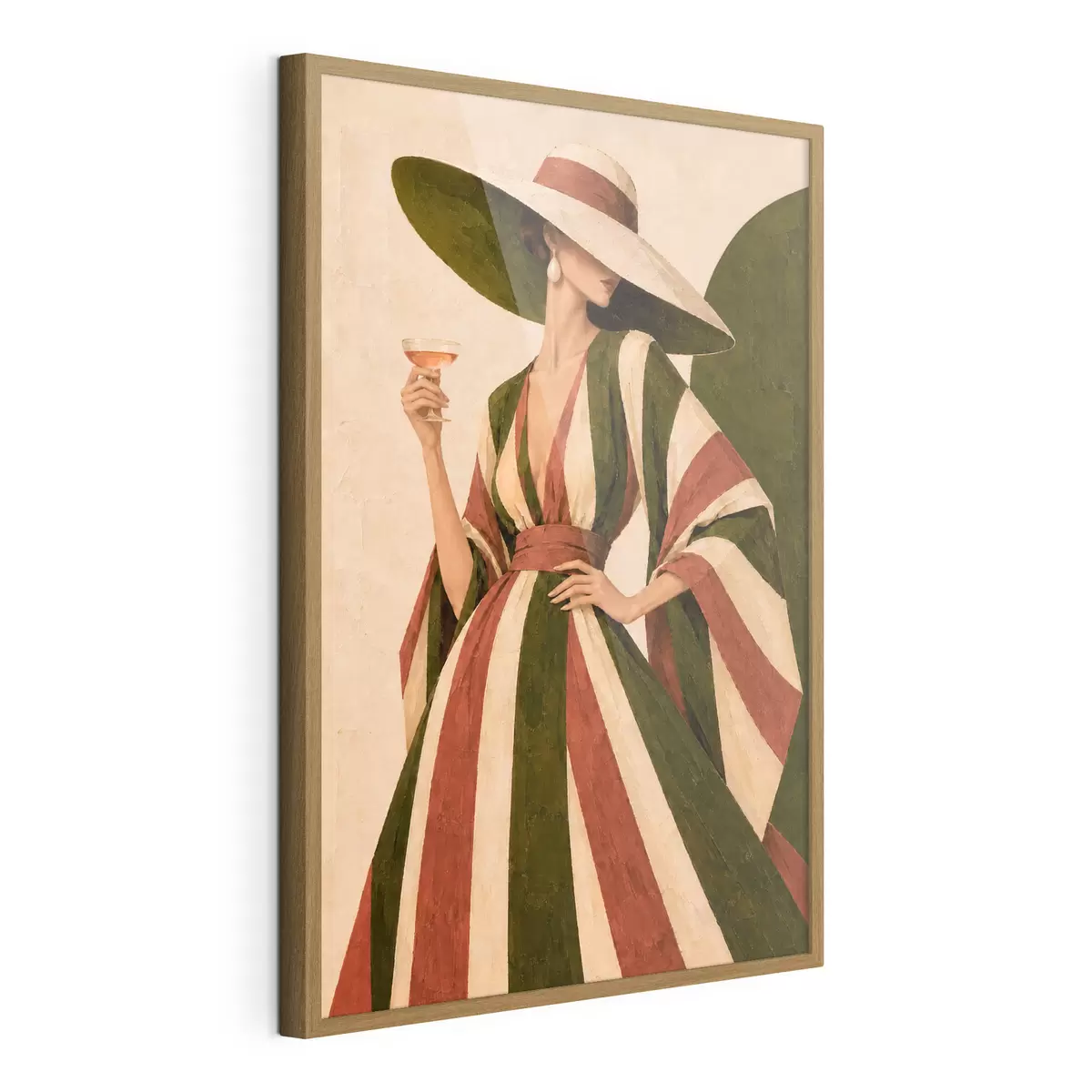 Poster Elegantní styl s osvěžujícím nápojem f50880