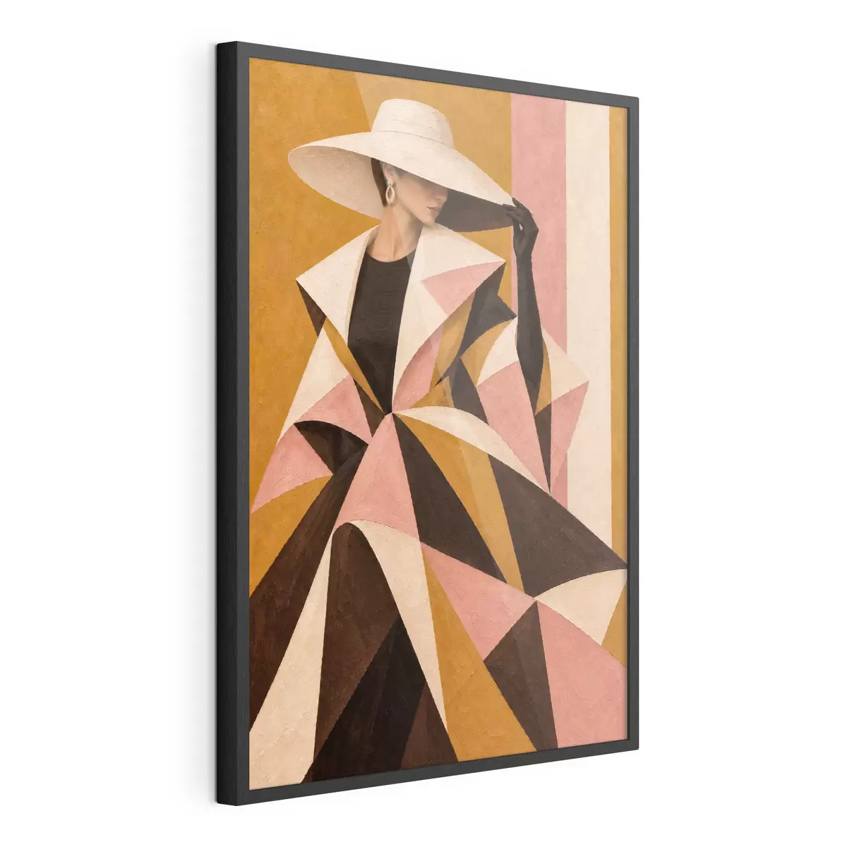 Poster Stylová elegance v odvážných vzorech f50882