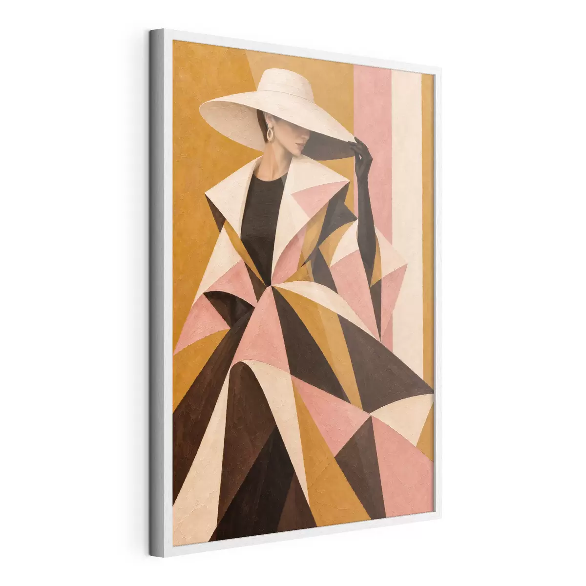 Poster Stylová elegance v odvážných vzorech f50882