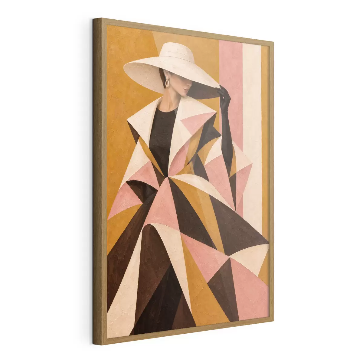 Poster Stylová elegance v odvážných vzorech f50882