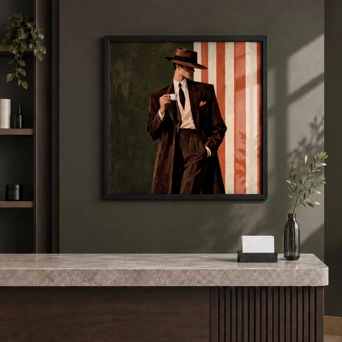 Poster Nadčasový styl s moderním nádechem f50883
