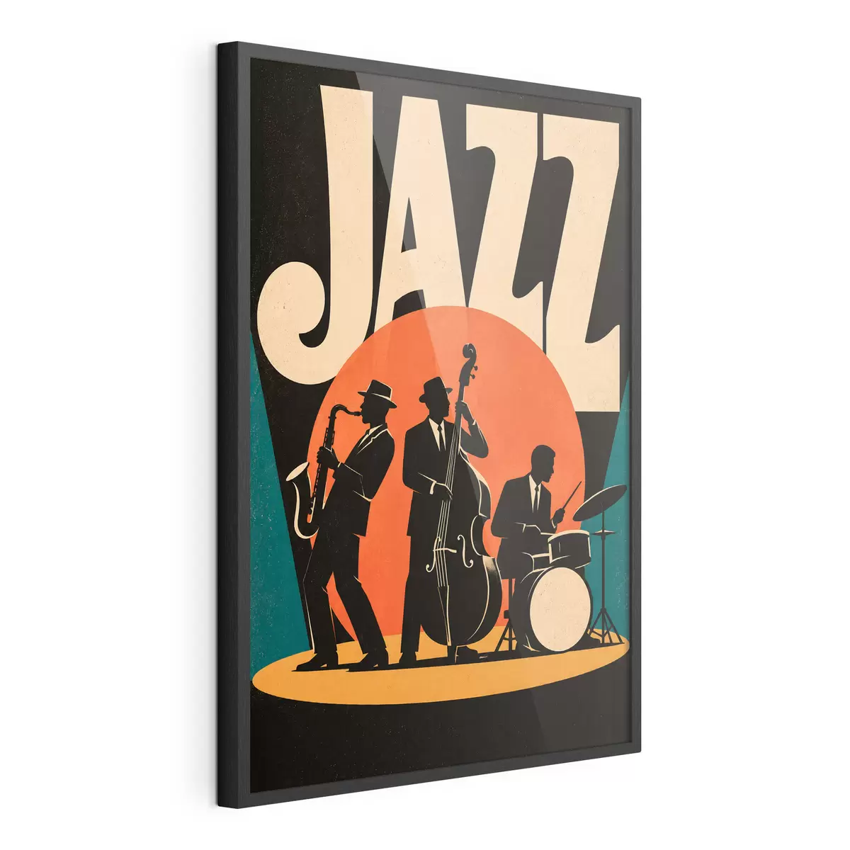 Poster Živý jazz: spojení rytmu a duše f50921