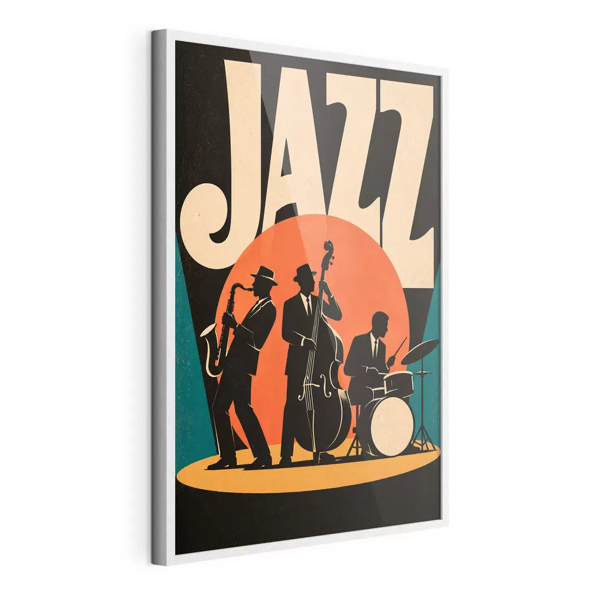 Poster Živý jazz: spojení rytmu a duše f50921