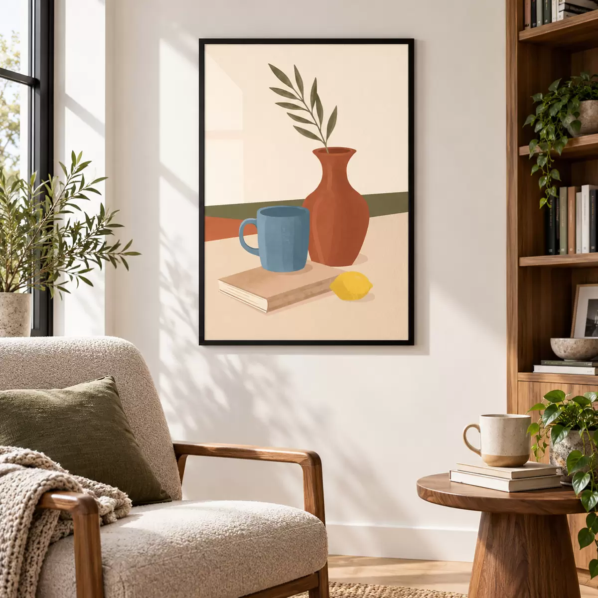Poster Útulné zátiší v teplých odstínech f50735