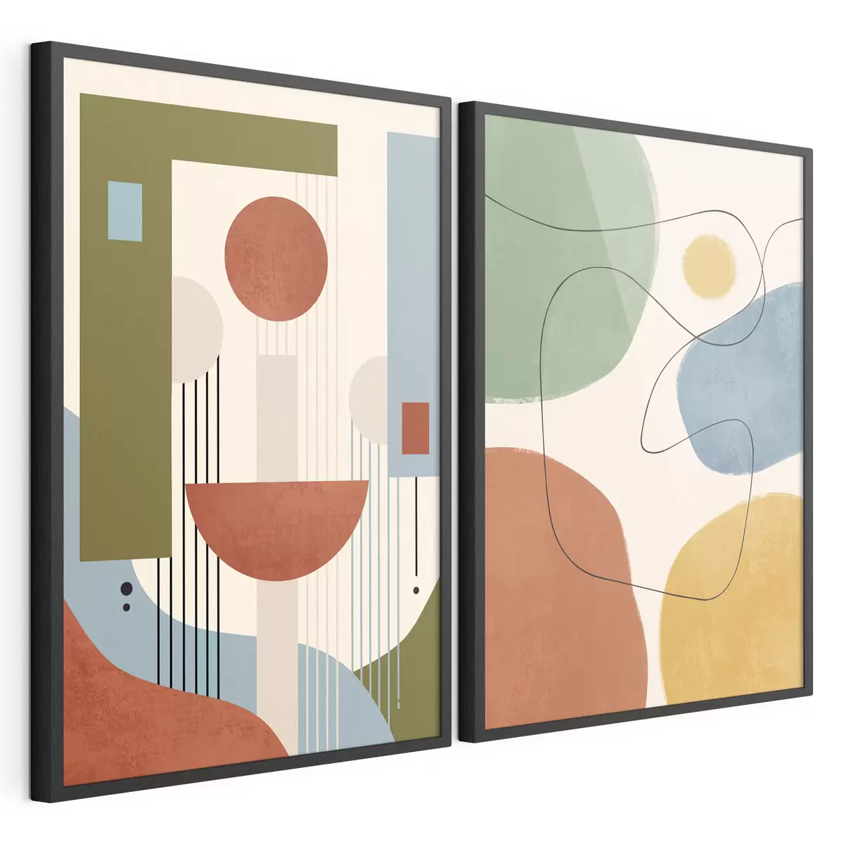 Poster Geometrie tvarů d31079