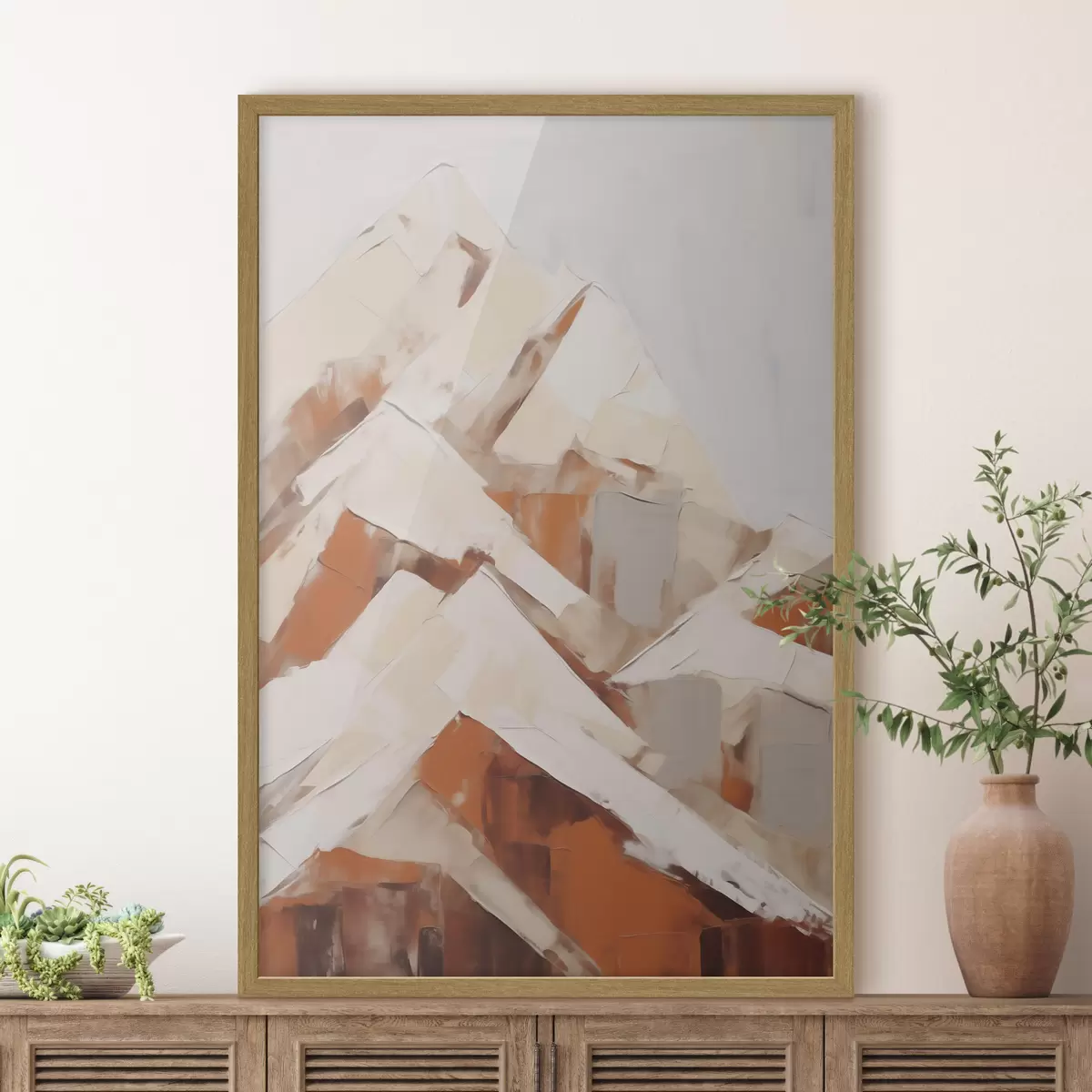 Poster Hory, napodobenina obrazu f51125