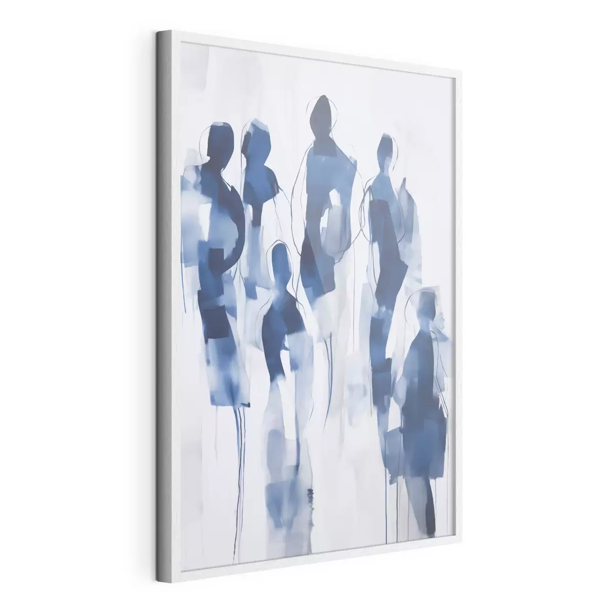 Poster Siluety, napodobenina malby f51132