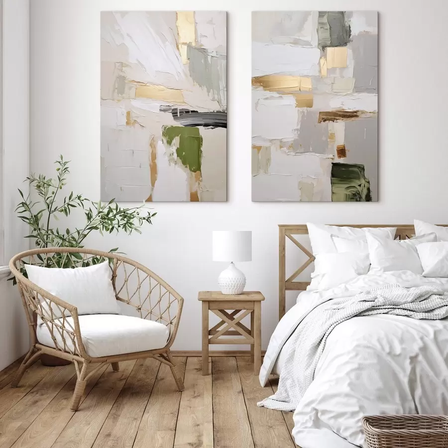 Obraz Abstrakce, napodobování malby Č. m31092
