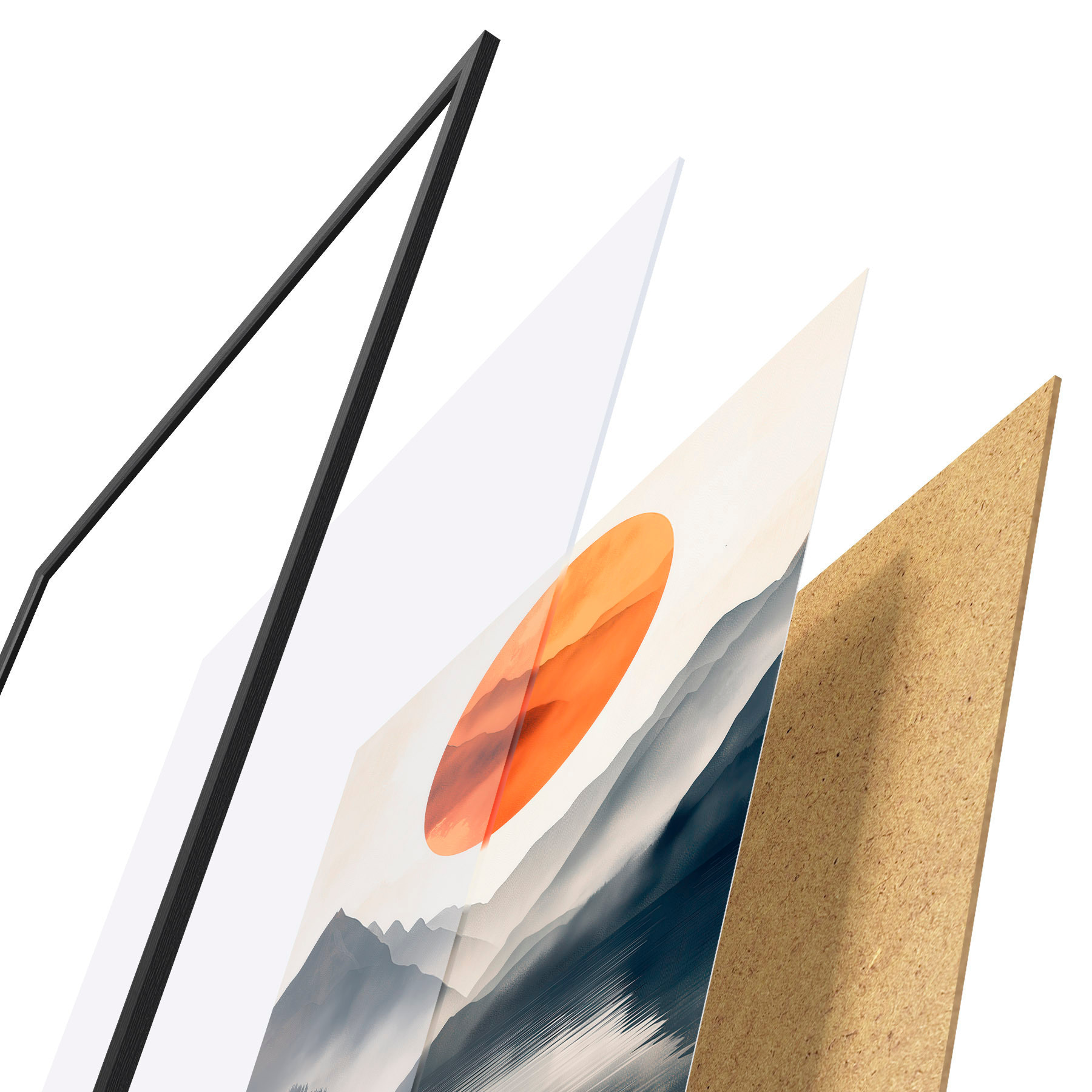 Poster Západ slunce f51054