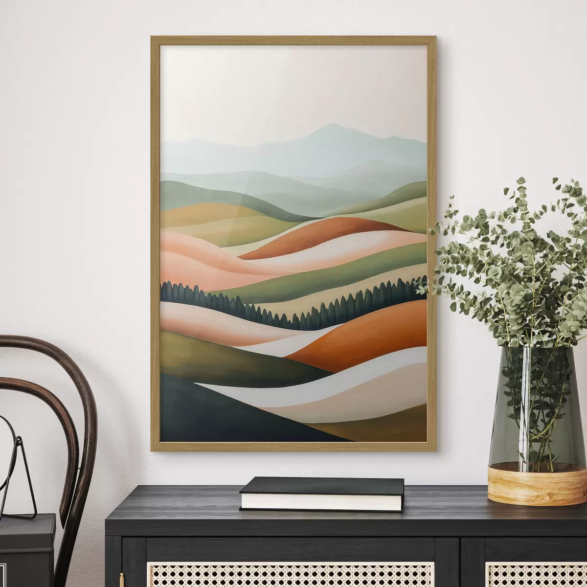 Poster Barevné kopce f51056