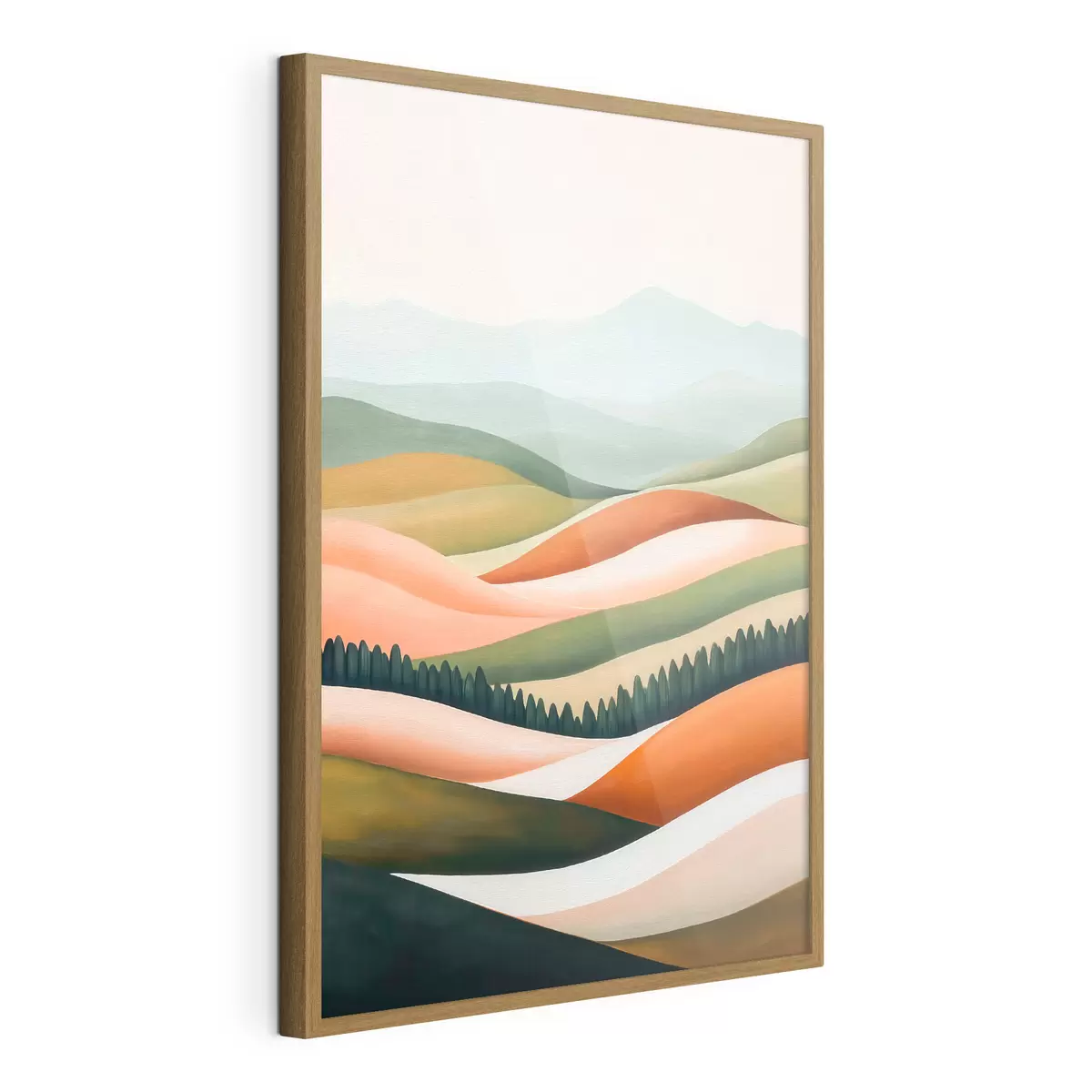 Poster Barevné kopce f51056