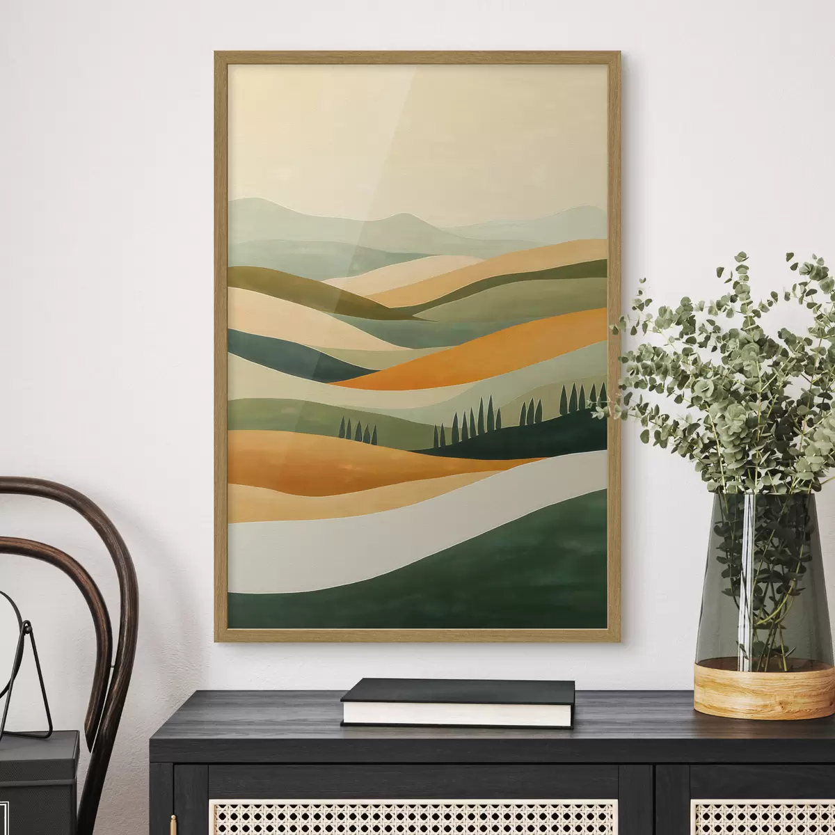 Poster Barevné kopce f51057