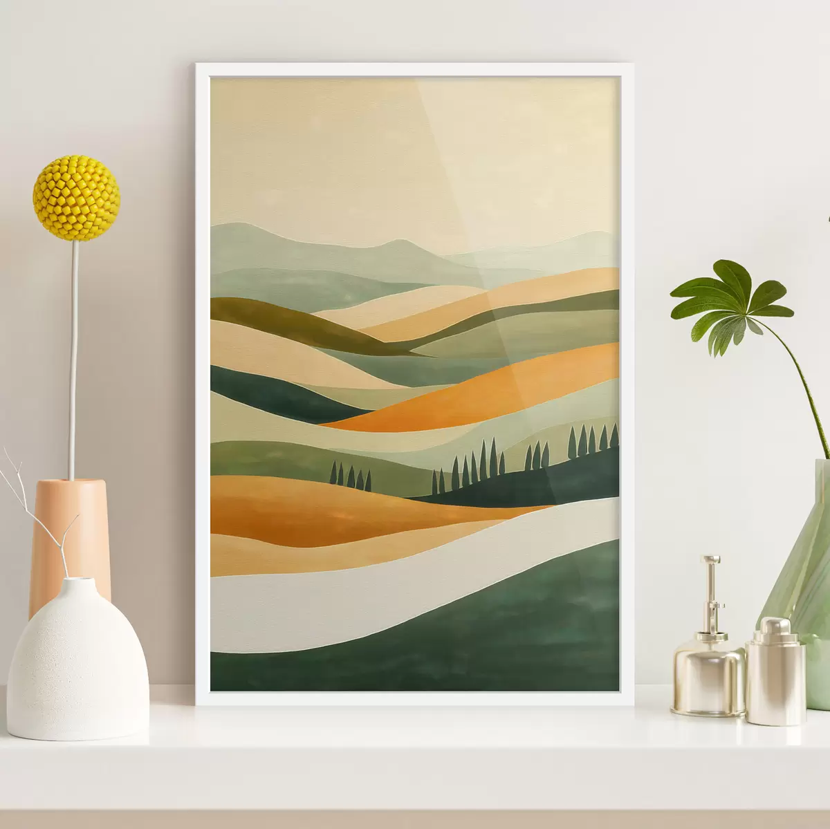 Poster Barevné kopce f51057