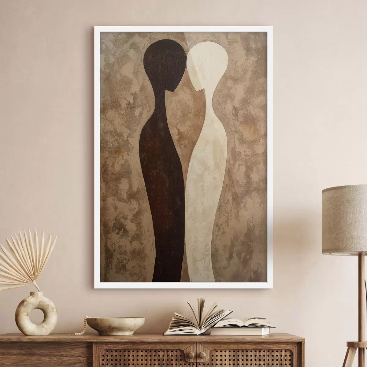 Poster Abstraktní siluety f51058