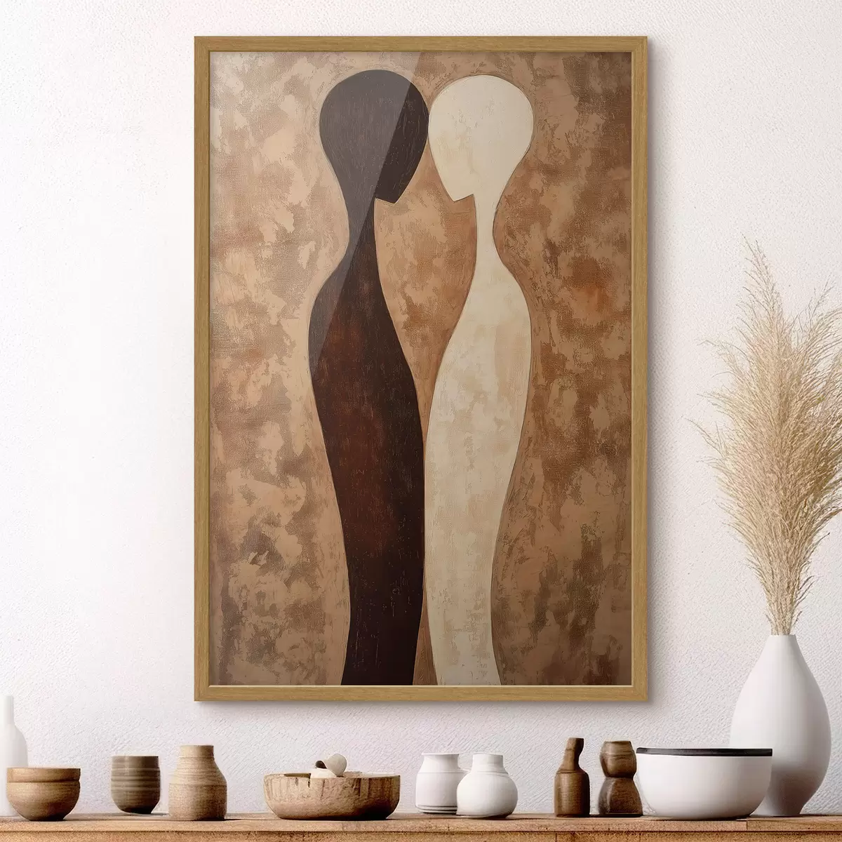 Poster Abstraktní siluety f51058