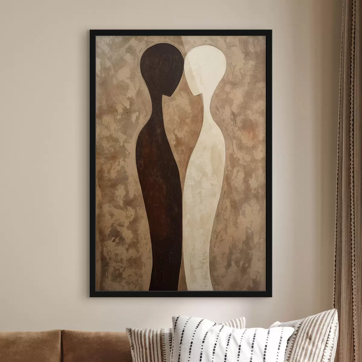 Poster Abstraktní siluety f51058