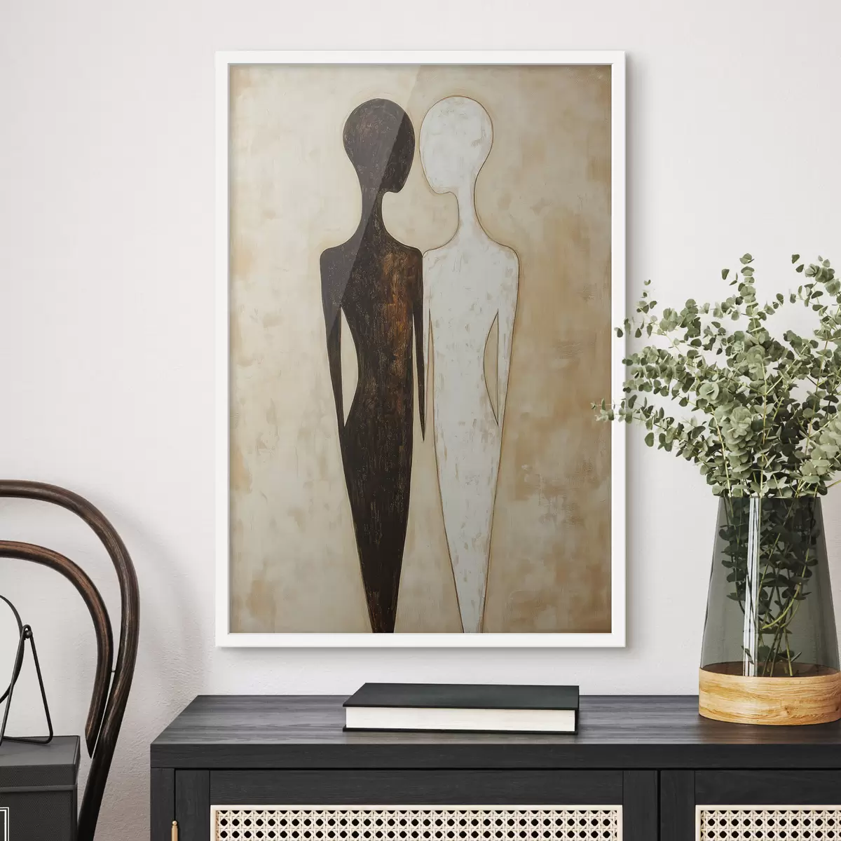 Poster Abstraktní siluety f51059