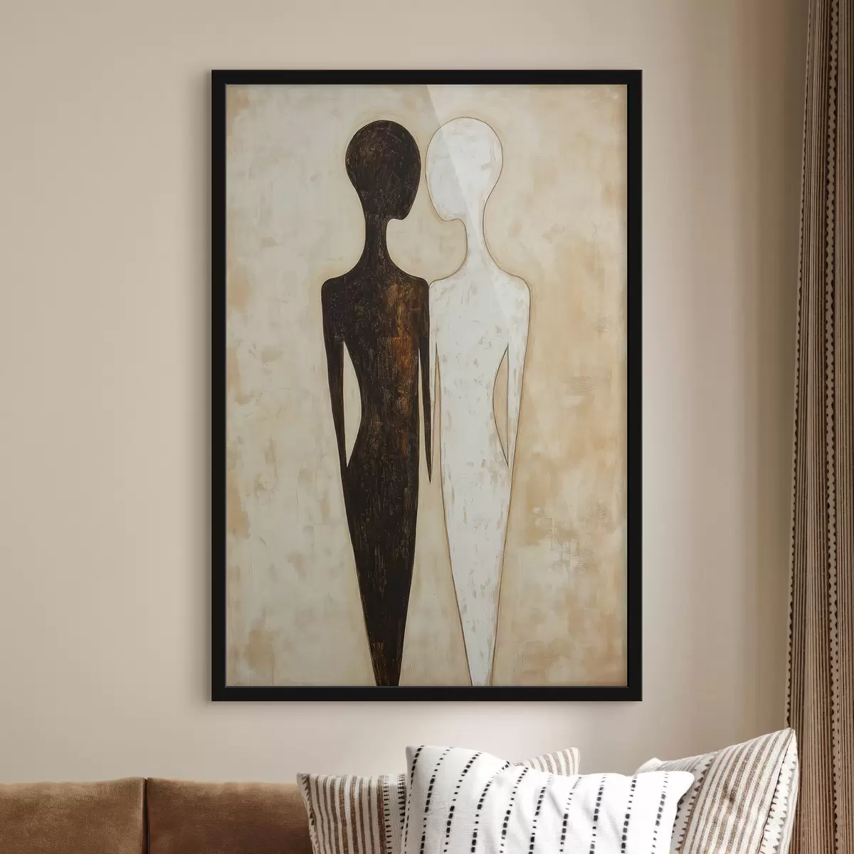 Poster Abstraktní siluety f51059