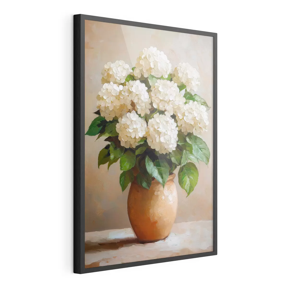 Poster Bílé hortenzie f51062