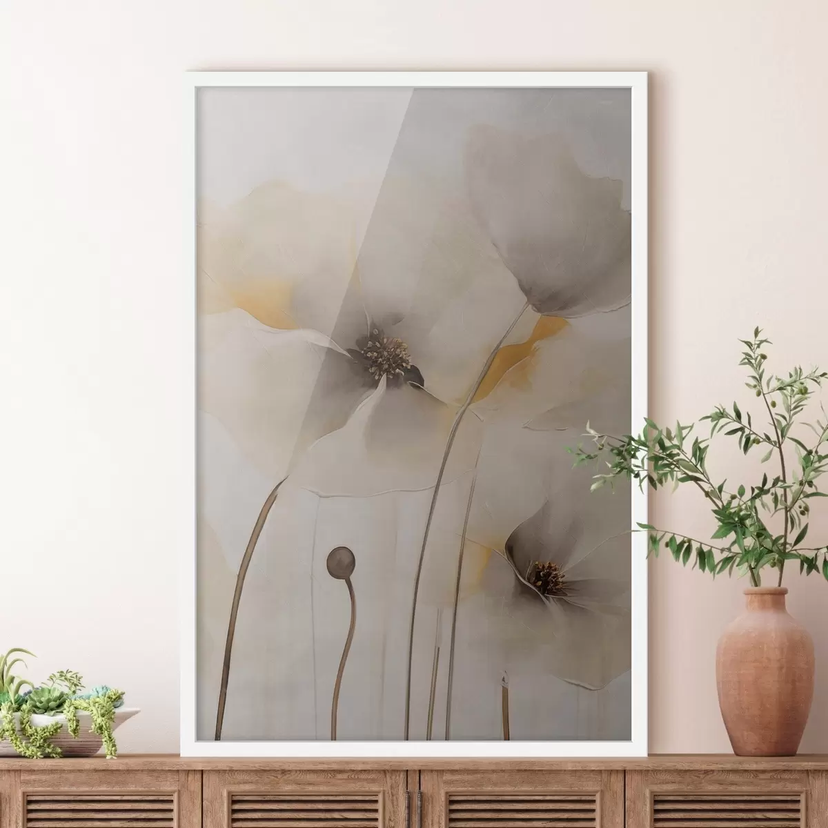 Poster Jemné máky na štíhlých stoncích f51089