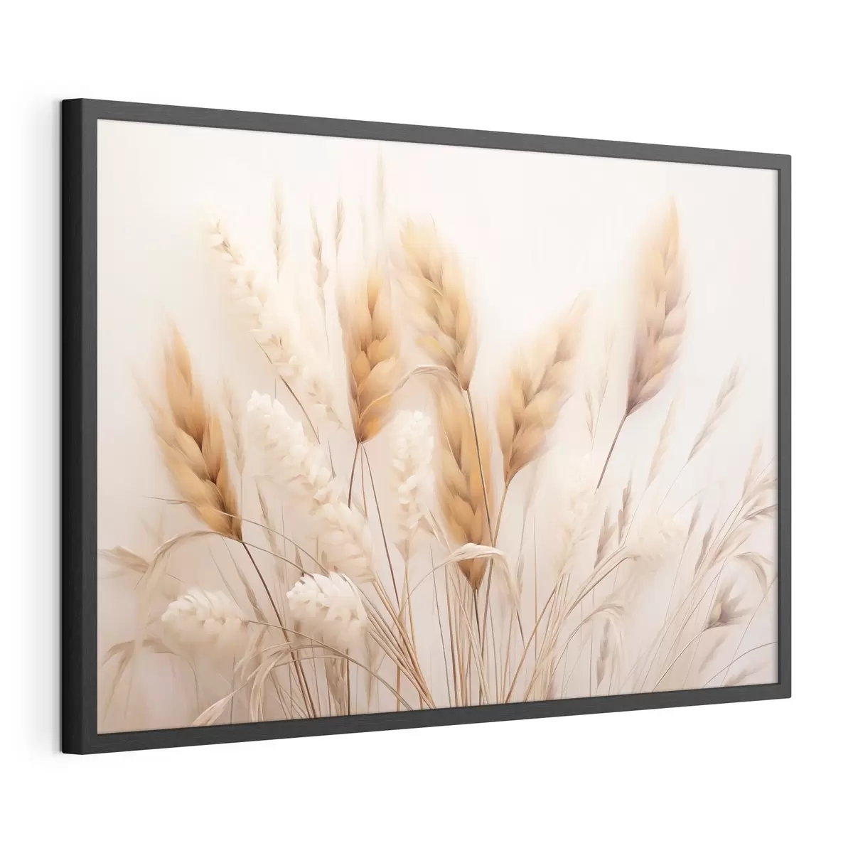 Poster Nadýchaná tráva pampová v ekologickém stylu f51093