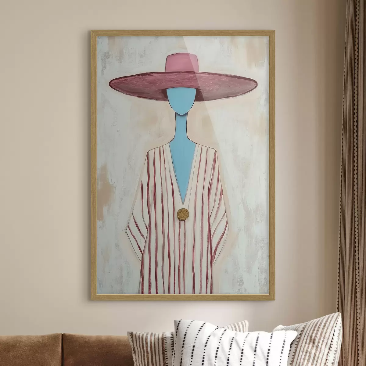 Poster Obraz znázorňující abstraktní ženskou postavu f51152