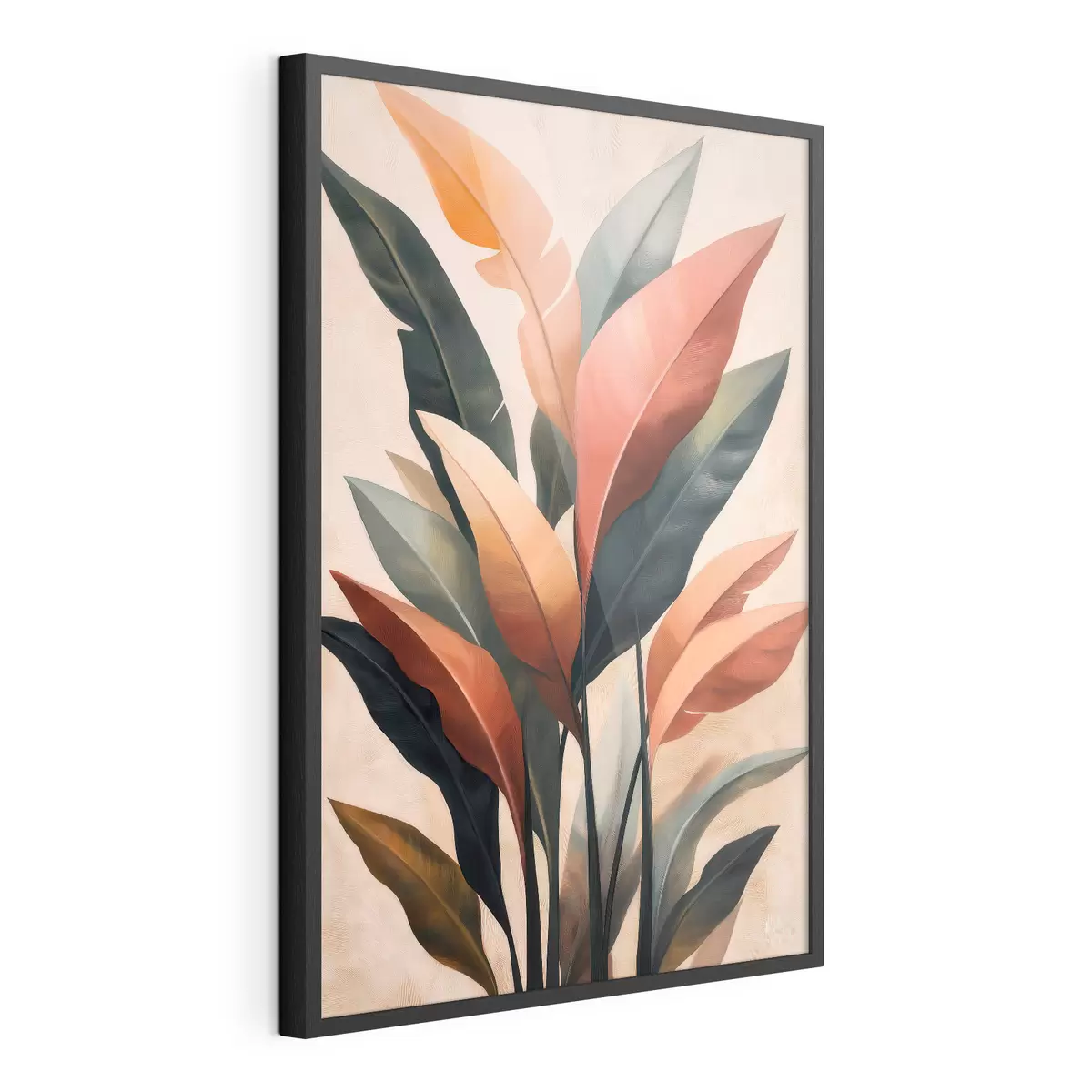 Poster Abstraktní listy f51156