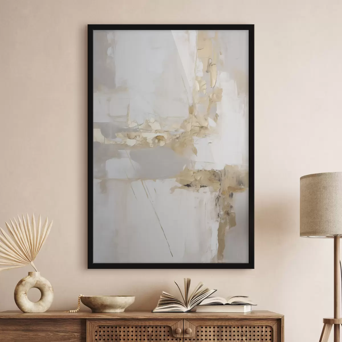 Poster Moderní abstrakce, napodobování malby f51162