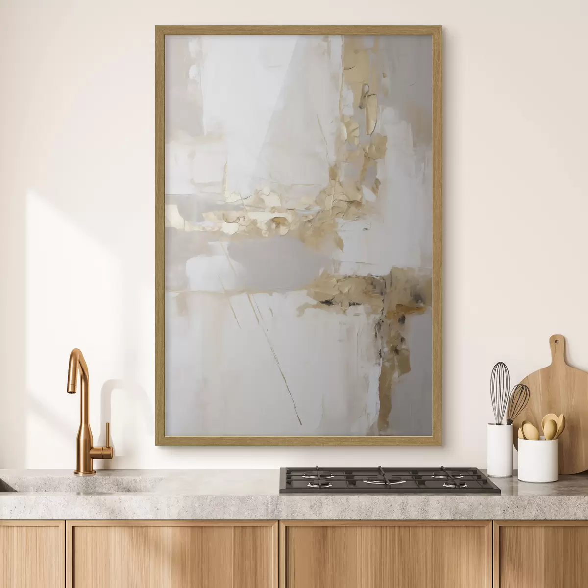 Poster Moderní abstrakce, napodobování malby f51162