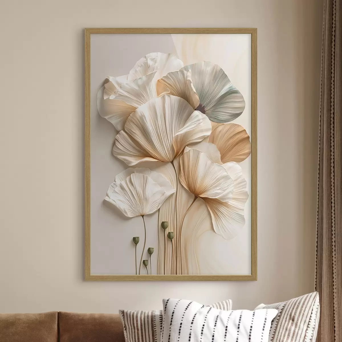Poster Abstraktní květiny f50870